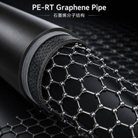 Tuyau PE-RT haute résistance flexible haute pression 5 couches EVOH norme ISO longueur 100m pour l'eau et l'industrie