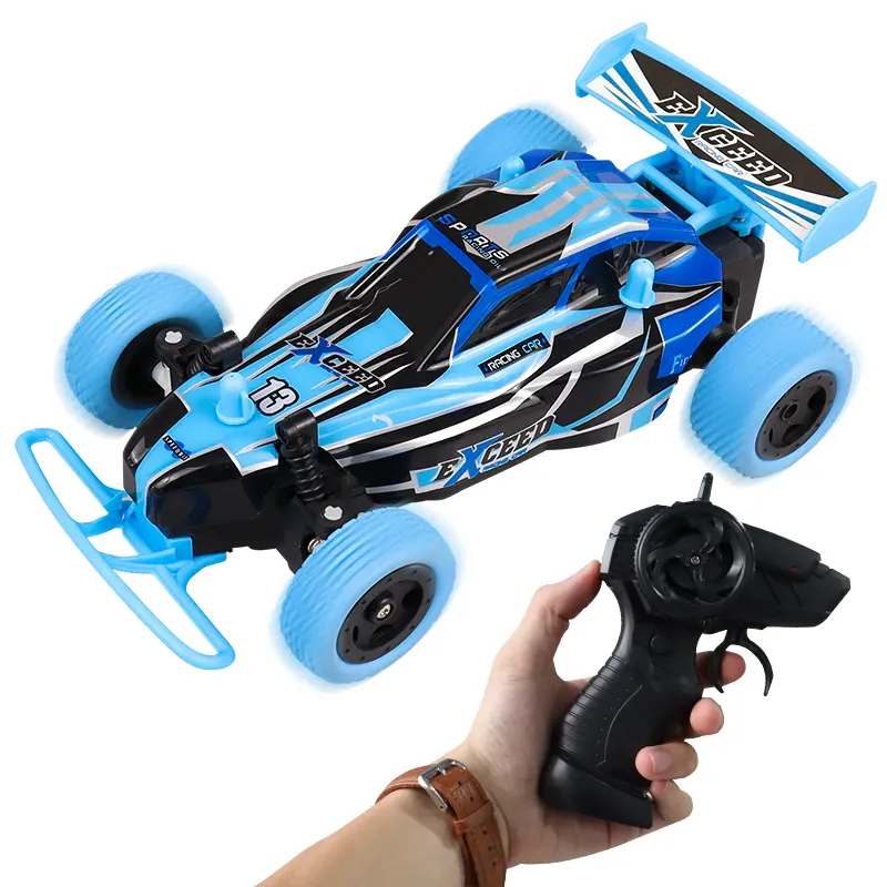 Christmas Gift Kids Remote Radio Control Toys 4WD Electric Monster Truck Car High Speed Racing Remote Control RC Car