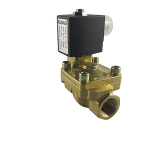 คูนัก 5401A 15 N วาล์วโซลินอยด์ทองเหลืองแบบสองทาง 1/2 นิ้ว แบบปิดปกติ สำหรับควบคุมน้ำ - Product Image 1