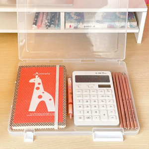 Trong suốt <span class=keywords><strong>A4</strong></span> tập tin thư mục tập tin tổ chức hộp di động kiểm tra giấy trường hợp văn phòng trường học Nguồn cung cấp tài liệu túi tập tin văn phòng phẩm - Product Image 6