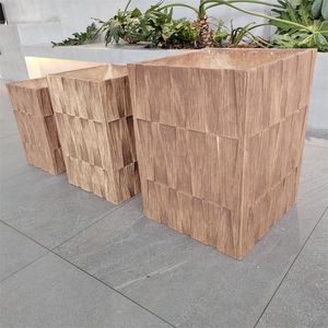 Magnesia antica <span class=keywords><strong>grande</strong></span> <span class=keywords><strong>giardino</strong></span> fioriera lungo tubo vaso di fiori casa e vivaio arredamento Stock per giardini - Product Image 2