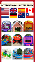 La maison sautante gonflable d'affaires la plus populaire pour le saut de videur gonflable de bande dessinée extérieure de PVC d'enfants