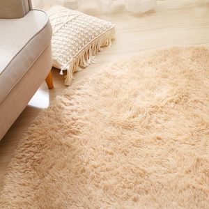 CR salon et chambre tapis rond haute pile fait à la <span class=keywords><strong>machine</strong></span> tapis cheveux longs lavable pour salon ou chambre - Product Image 6