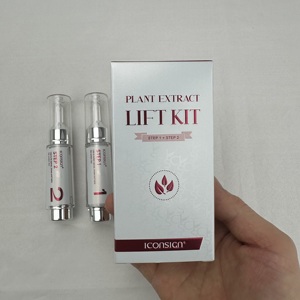 Kit de levantamiento de pestañas de Extracto de planta efectivo profesional para permanente rápida de 8-12 minutos fórmula mejorada nutre y levanta pestañas de 2 <span class=keywords><strong>pasos</strong></span> - Product Image 3