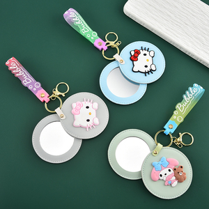 Cut <strong>Design</strong> <strong>Compact</strong> PU Promotional <strong>Mirror</strong> High Quality Custom Cartoon Pocket <strong>Mirror</strong> Wholesale Small Portable <strong>Mirror</strong> - Product Image 4