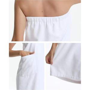 FOXA – serviette de bain en coton pour femmes, séchage rapide, pour spa, sauna, piscine, taille unique - Product Image 6