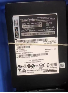 Unidad de Estado Sólido ThinkSystem Micron 5300 Pro de 3.84 TB, MTFDDAK3T8TDS 02JG535 4XB7A17079 8410TBW, SSD de Alta Durabilidad - Product Image 5