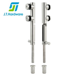 Butée <span class=keywords><strong>de</strong></span> porte en verre en acier inoxydable, type verre-plancher, avec goupille <span class=keywords><strong>de</strong></span> verrouillage pour <span class=keywords><strong>portail</strong></span> <span class=keywords><strong>de</strong></span> piscine en verre sans cadre - Product Image 1