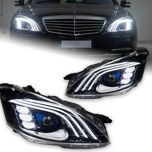 Nouvelle Tendance : Cache-Phare de Voiture BQD05, Ensemble de Phares Modifiés Bi-LED Projecteurs pour Mercedes-Benz W221 2006-2012 - Product Image 2