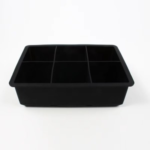 Moule à glaçons en silicone à 6 cavités, facile à démouler, de qualité alimentaire, pour glaçons rapides, idéal pour les boissons glacées et la crème glacée - Product Image 6