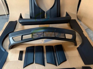 PER Mercedes Classe S <span class=keywords><strong>W126</strong></span> 1981-1991 Kit Widebody - 10 Pezzi - Include Copertura Paraurti Anteriore AMG Widebody - Product Image 6