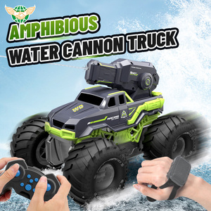 <span class=keywords><strong>Coche</strong></span> <span class=keywords><strong>Anfibio</strong></span> RC con Rociador de Agua, Largo Alcance de Disparo de Agua, Control Remoto, Acrobacias, Coches Anfibios RC - Product Image 3