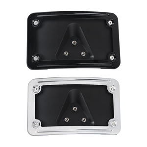 HCMOTORKU Motorcycle Foldable License Plate Bracket