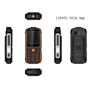 Promoción de Fábrica China: Teléfono Resistente A3 de 1.77 Pulgadas con Doble Linterna Potente - Product Image 5