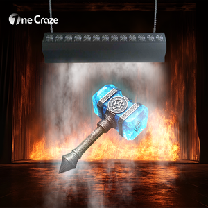 Écran de projection de brouillard descendant à vente chaude, équipement d'affichage 3D, <span class=keywords><strong>projecteur</strong></span> de cartographie, écran de projection de brouillard d'eau, machine à brouillard pour la publicité - Product Image 4