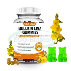 Ausreson Mullein Gummies OEM Suplementos 1000mg Mullein natural Extracto natural herbario Mullein Gummies - Product Image 1