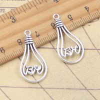 28x14MM lumière lampe ampoule breloques pour bricolage Bracelets faits à la main colliers et pendentifs accessoires de fabrication de bijoux