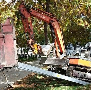 Để tải thiết bị nặng Máy Nông Nghiệp xe nâng Bộ 2 dốc nhôm - Product Image 3