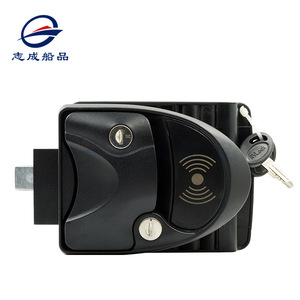Serrure de porte pour camping-car en alliage d'aluminium, à montage latéral, étanche, avec lecteur de carte IC - Product Image 1