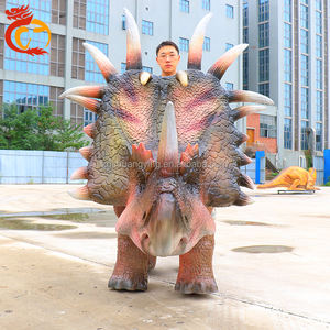 Manège de dinosaures pour <span class=keywords><strong>parc</strong></span> d'attractions, manège pour enfants, robot dinosaure, dinosaures montables, manèges à pièces - Product Image 4