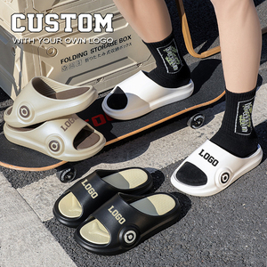 Sandalias de Espuma Unisex de Moda Veraniega, Diseño Original, con Logotipo Personalizado, Sandalias Deportivas de Espuma con Logotipo - Product Image 1