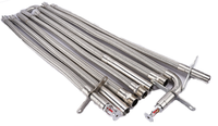 Raccords de tuyauterie en acier inoxydable de 50 mm certifiés FM/UL pour sprinklers anti-incendie, technique de moulage, modèle de tête, vente directe usine