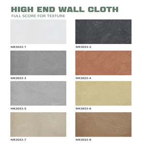 Rivestimento Murale in PVC Impermeabile Grigio-Bianco Chiaro con Linee Astratte, Non Lucido, <span class=keywords><strong>per</strong></span> Design d'<span class=keywords><strong>Interni</strong></span> Minimalista in Hall e Hotel - Product Image 5
