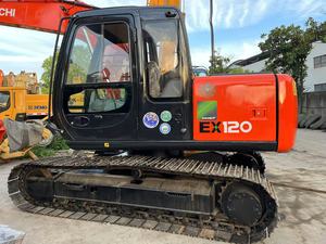 Excavadora Usada Hitachi EX120 120-3 120-5 120-6, Excavadora Hidráulica de Orugas de 12 Toneladas, Excavadora Usada Original de Japón - Product Image 5