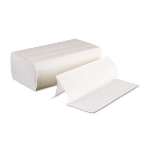 Toalla de Papel Plegada en V de Alta Calidad con Relieve, Precio de Fábrica Más Barato, Papel Tisú Plegado en T y V - Product Image 1