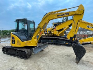 Mini pelle sur chenilles Komatsu Pc55 d'occasion de haute qualité de 5 tonnes à vendre - Product Image 5