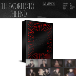 KPOP ATEEZ the WORLD to the END CD VER, CD Oficial del Concierto, Grupo de Chicos Coreanos, Artículo Coleccionable, Regalo, Mercancía Bluewave, Para Todas las Edades - Product Image 2