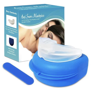 Pelindung malam silikon Anti mendengkur, nampan pelindung <span class=keywords><strong>Apnea</strong></span> silikon untuk tidur nyenyak - Product Image 4