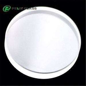 Vidrio templado redondo extra claro de borde plano, resistente al agua, de 3-19 mm, con bajo contenido de hierro - Product Image 2