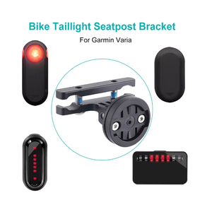 Soporte de montaje en el sillín de bicicleta de aleación de aluminio para luz trasera <span class=keywords><strong>Garmin</strong></span> <span class=keywords><strong>Varia</strong></span> y radar de visión trasera - Product Image 5