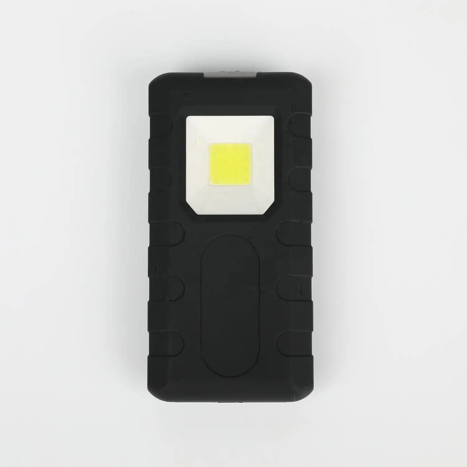 Đặc biệt được thiết kế hình chữ nhật hình dạng Torch đèn pin từ Clip Mini COB làm việc ánh sáng 110*54*21 Mét 30000