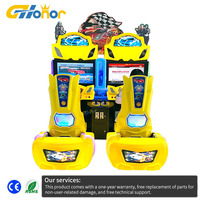G-Honor GH-R002 Juego de Carreras de 32 Pulgadas con Monedas, para Dos Jugadores, HD, para Niños y Adultos, Uso en Interiores