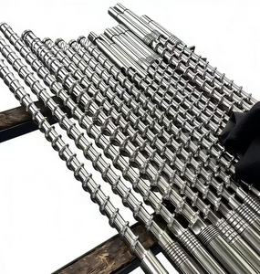 Pièces de machine extrudeuse JinSheng Long Life : Vis simple et cylindre PE pour ligne d'extrusion, au meilleur prix - Product Image 4