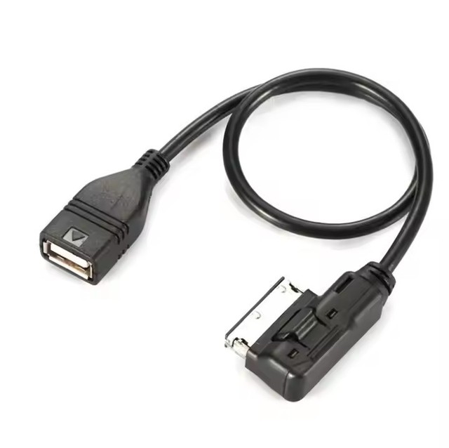 For AUDI VW Music Interface MDI MMI AMI to USB Cable Data Sync Charging Adapter