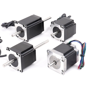57mm Through-Shaft <b>Stepper</b> <b>Motor</b> with Trapezoidal Lead Screw Stainless Steel Linear Actuator Bidirectional Speed <b>Control</b> - Product Image 3