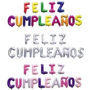 <span class=keywords><strong>Buon</strong></span> <span class=keywords><strong>compleanno</strong></span> in lettere spagnole palloncini in alluminio ghirlanda per donna uomo ragazze ragazzi set di decorazioni per feste di <span class=keywords><strong>compleanno</strong></span> spagnole - Product Image 5