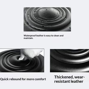 Silla de Bar Metálica Giratoria con Ruedas <span class=keywords><strong>y</strong></span> Respaldo, Taburete Moderno <span class=keywords><strong>y</strong></span> Sencillo para el Hogar, Salón de <span class=keywords><strong>Belleza</strong></span> - Product Image 2