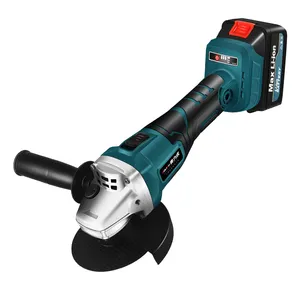 100MM 950W Brushless Cordless ângulo elétrico moedor moagem máquina de corte ferramenta elétrica sem bateria