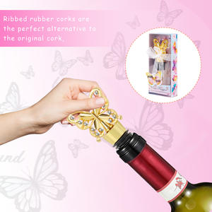 Set Tappo per <span class=keywords><strong>Vino</strong></span> Rosso in Lega di Zinco Stile Europeo Xun Xin con Respiratore e Conservatore di Freschezza per Bottiglie Sigillate - Product Image 3