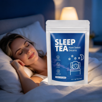 Sachets de tisane aux herbes de datte rouge et de Poria, sans caféine, pour la nuit, mélange naturel, marque privée, vente en gros OEM en vrac