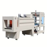 Máquina de manga tipo manguito completamente automática, caja de espuma de agua Mineral, máquina de sellado de película PE de cartón exprés, máquina de película termorretráctil