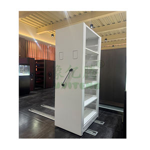 <span class=keywords><strong>Biblioteca</strong></span> Oficina Archivador móvil Estantería compacta Estantes masivos <span class=keywords><strong>de</strong></span> acero con riel - Product Image 1