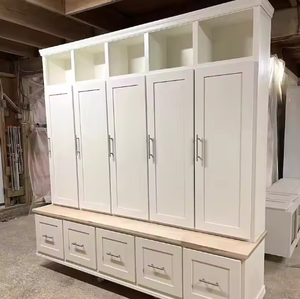 Meubles de chambre à coucher pour vêtements Combinaison d'armoires Bordure Durable Placard en bois Organisateur d'armoires Penderies Plus Design <span class=keywords><strong>Bon</strong></span> Prix - Product Image 2