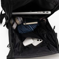 Sac à dos pour ordinateur portable unisexe en polyester, étanche, avec fermeture éclair, antivol, intelligent, à motif géométrique, personnalisable avec logo OEM pour entreprise
