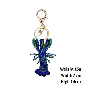 การ์ตูนรูปเปลือกหอย ปลาดาว ปู ของตกแต่งเล็บ DIY ลูกปัด ผ้าสติกเกอร์ พวงกุญแจ สร้อยข้อมือ จี้โลหะ อุปกรณ์ตกแต่งกระเป๋าสำหรับคน - Product Image 4
