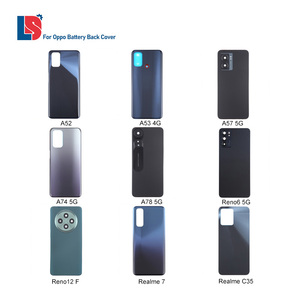 อะไหล่ซ่อมโทรศัพท์มือถือ ฝาหลัง<span class=keywords><strong>แบ</strong></span><span class=keywords><strong>ต</strong></span>เตอรี่แท้ สำหรับ <span class=keywords><strong>Oppo</strong></span> A52 A53 4G <span class=keywords><strong>A57</strong></span> A74 A78 Reno6 5G Reno12 F Realme7 Realme C35 - Product Image 1